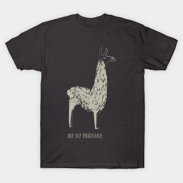 PROBLLAMA T-Shirt by boesarts2018